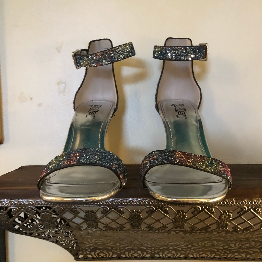 Glitter heels